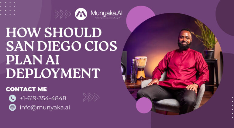 How should San Diego CIOs plan AI deployment and ongoing support for their organizations?